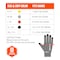 Ergodyne ANSI A7 Nitrile Coated CR Gloves, Gray, Size L, PR 7072 - alternate 2